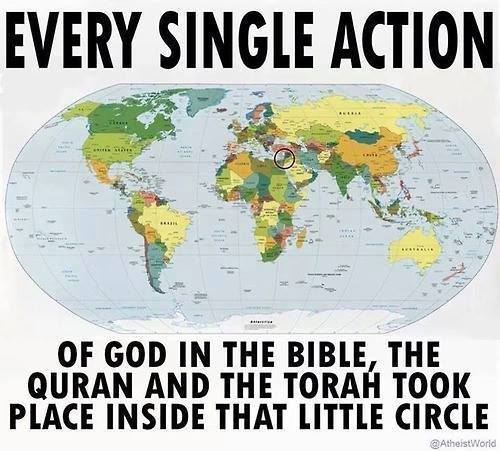...Well, except for the global flood. And the creation.